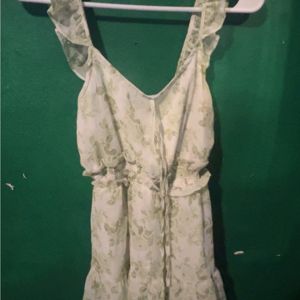 Floral Ruffle Shirt